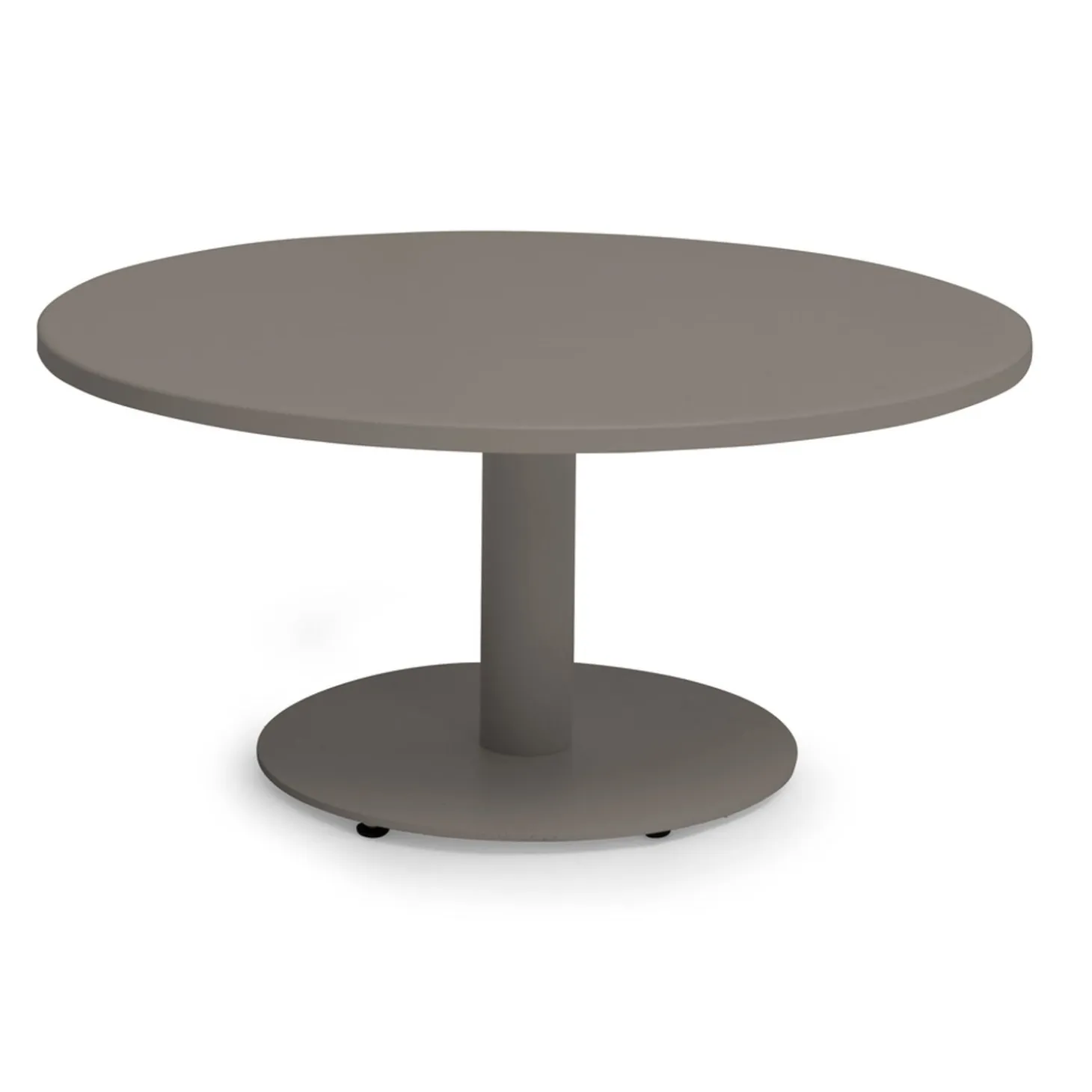 Näsby Utesoffbord Ø80 cm Sand
