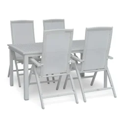 Nydala Utebord 96x150/200 cm Vit