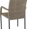 Nypon Karmstol Beige/Svart