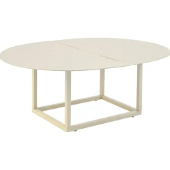 Olive Soffbord 110x80 cm Pearl White