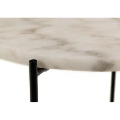 Opera Sidobord 42 cm Vit marmor