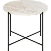 Opera Sidobord 52 cm Vit marmor