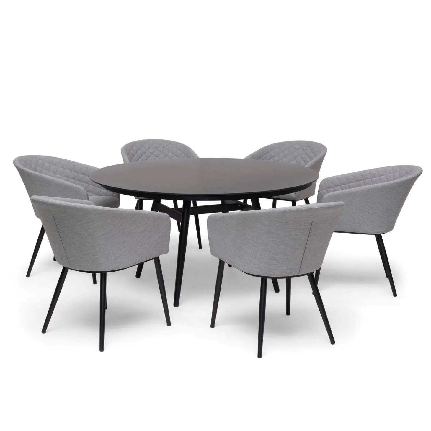 Oxhult Utebord Ø145 cm Svart