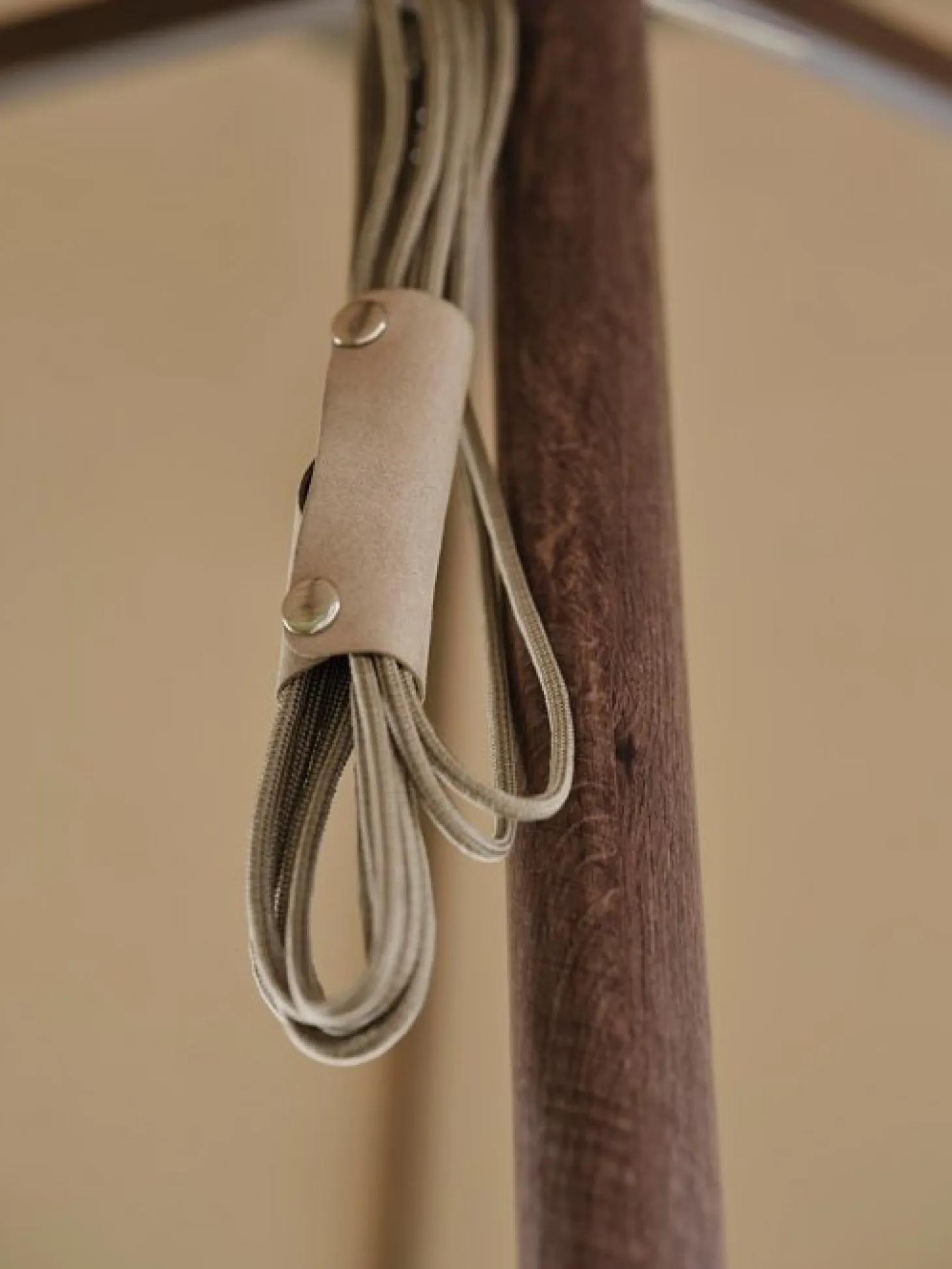 Paliano Parasoll 3,5 m Brun/Taupe