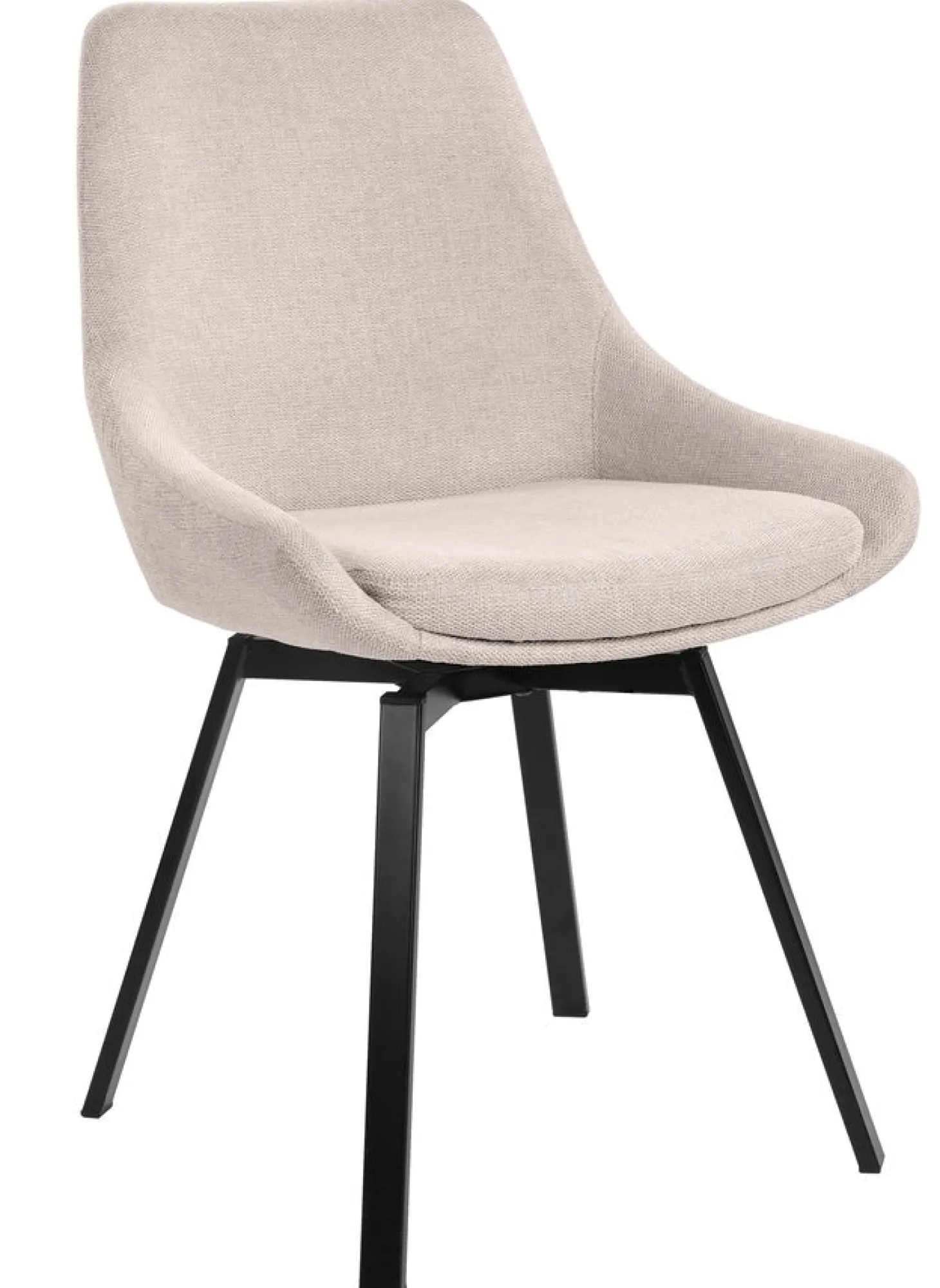 Parade Stol med snurr Beige Tyg