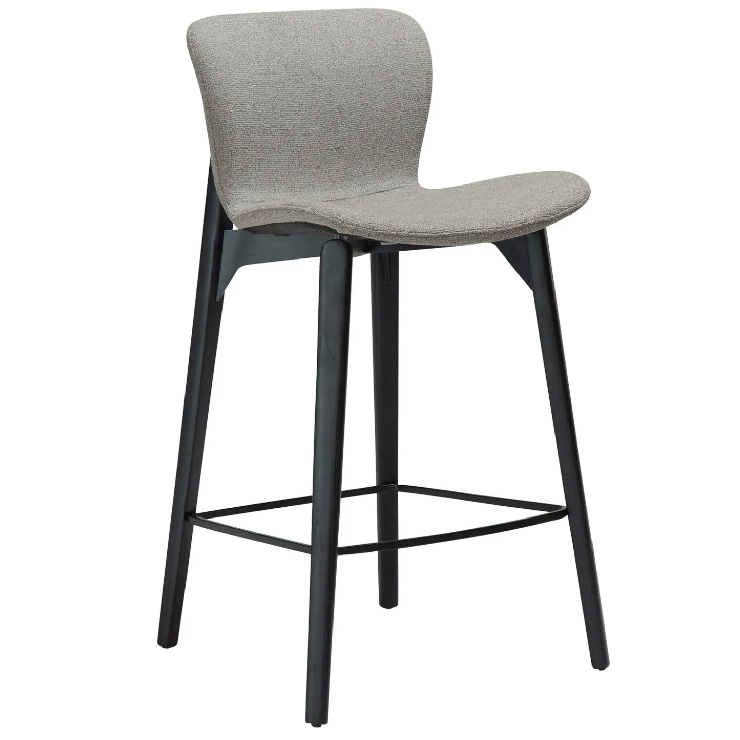 Paragon Barstol Pebble Earth Bouclé, Black 68 cm