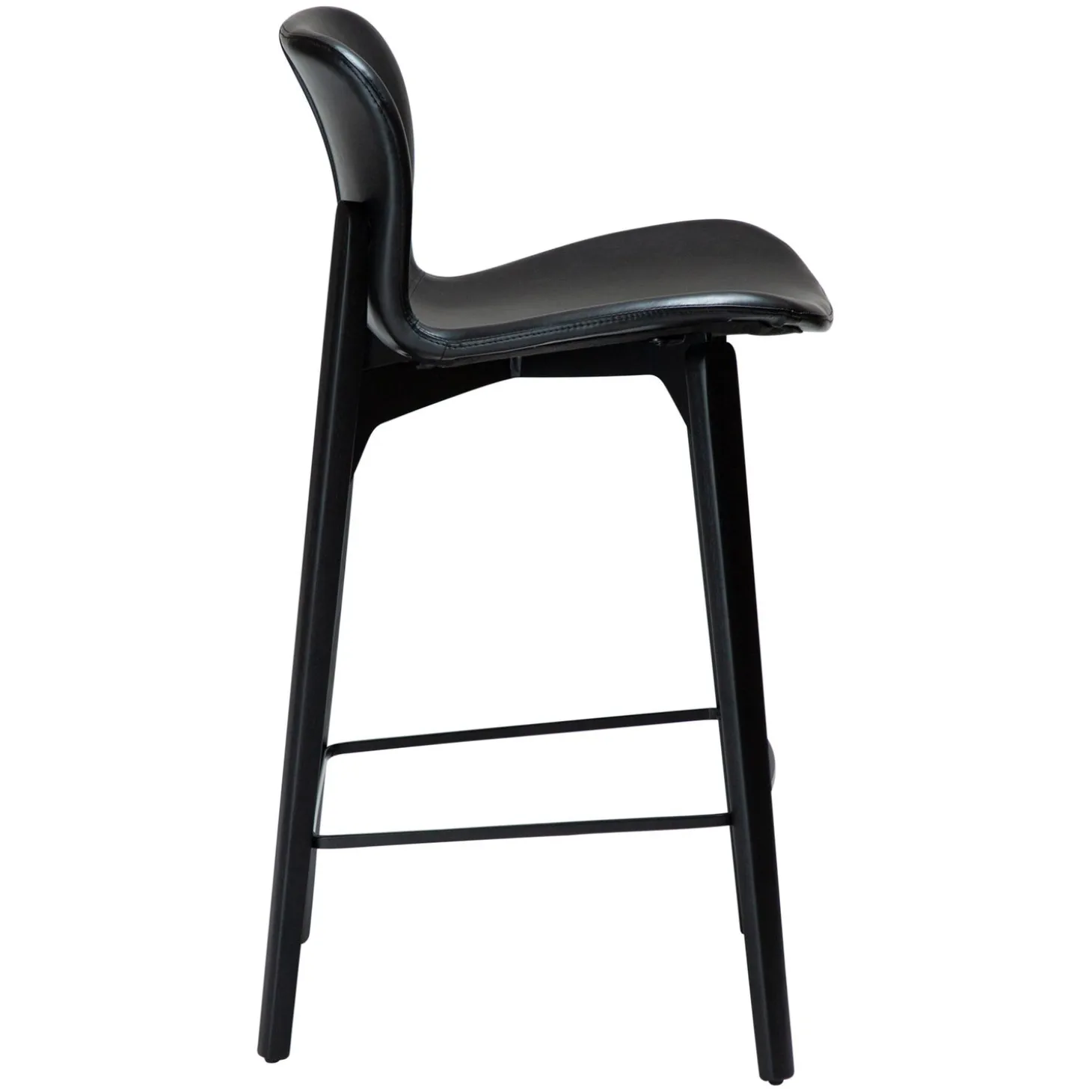 Paragon Barstol Vintage Black Art.Leather 68 cm