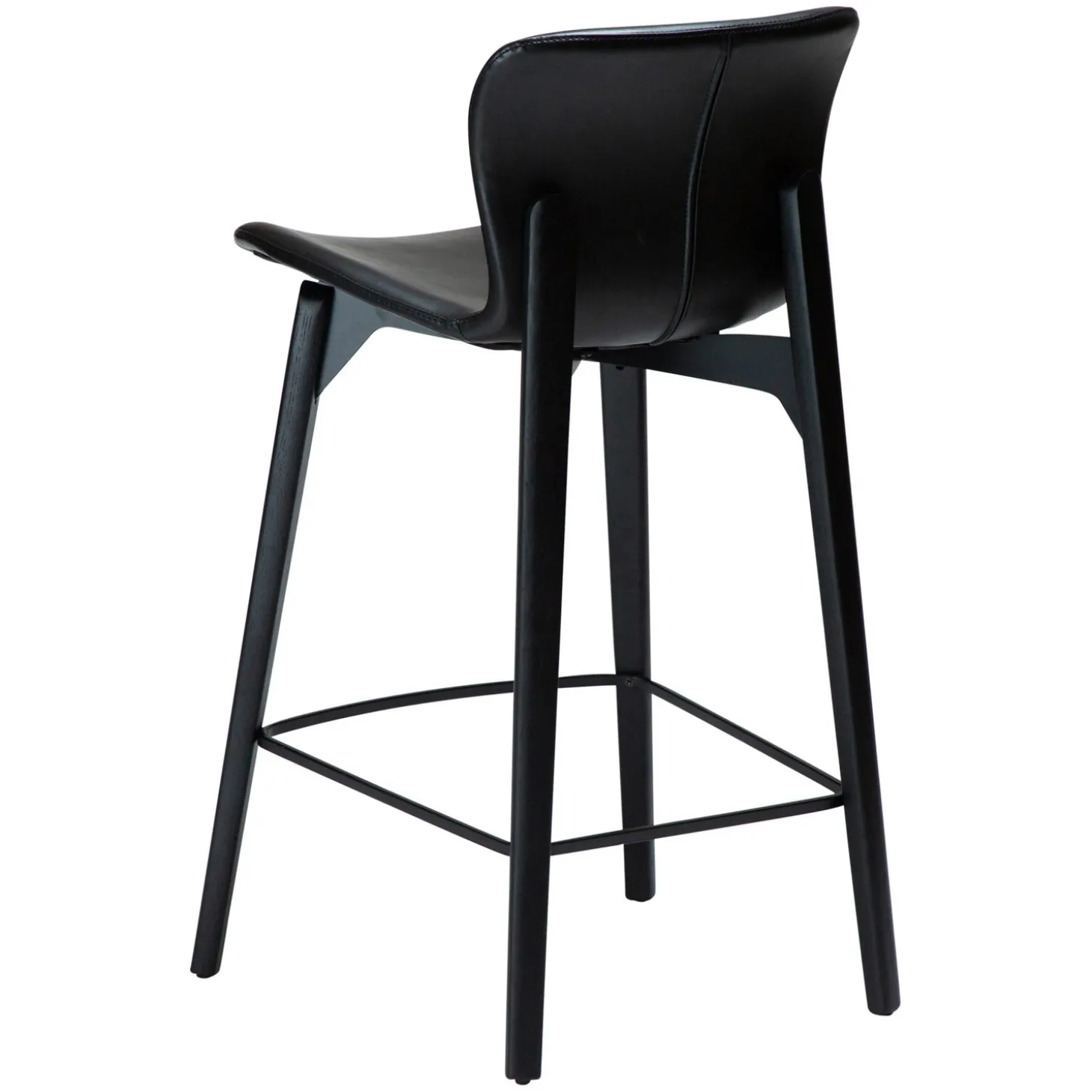 Paragon Barstol Vintage Black Art.Leather 68 cm