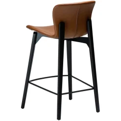 Paragon Barstol Vintage Light Brown Art.Leather, Black 68 cm