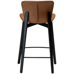 Paragon Barstol Vintage Light Brown Art.Leather, Black 68 cm