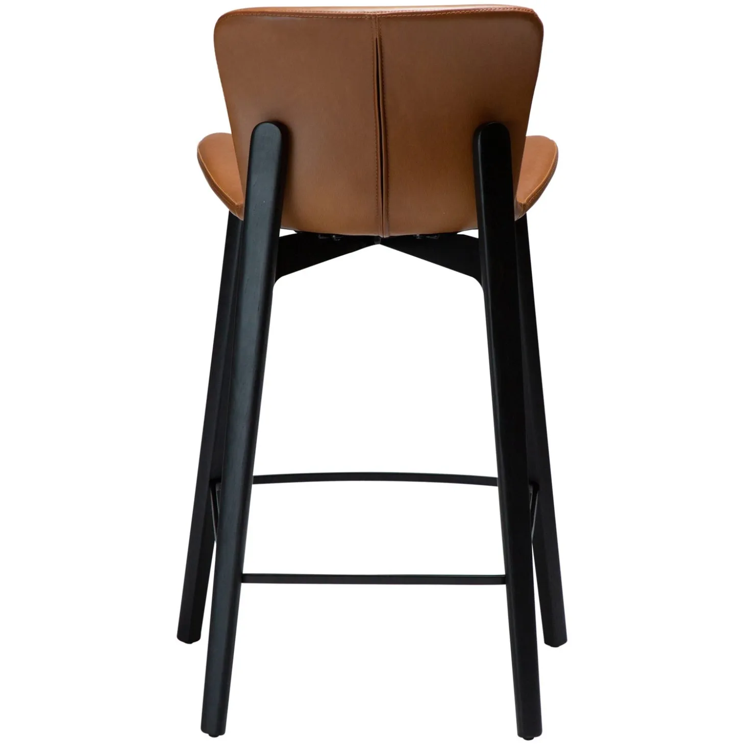 Paragon Barstol Vintage Light Brown Art.Leather, Black 68 cm