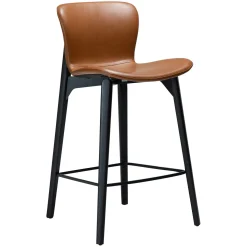 Paragon Barstol Vintage Light Brown Art.Leather, Black 68 cm