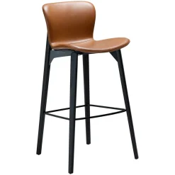 Paragon Barstol Vintage Light Brown Art.Leather, Black 75 cm