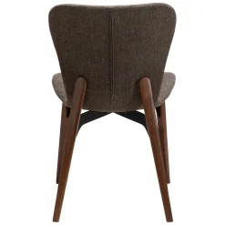 Paragon Stol Major Brown Bouclé, Walnut