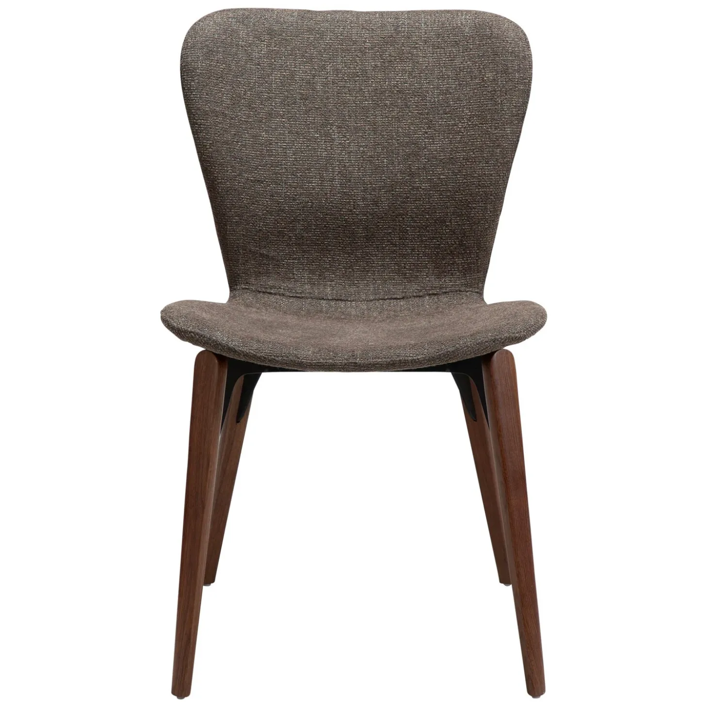Paragon Stol Major Brown Bouclé, Walnut