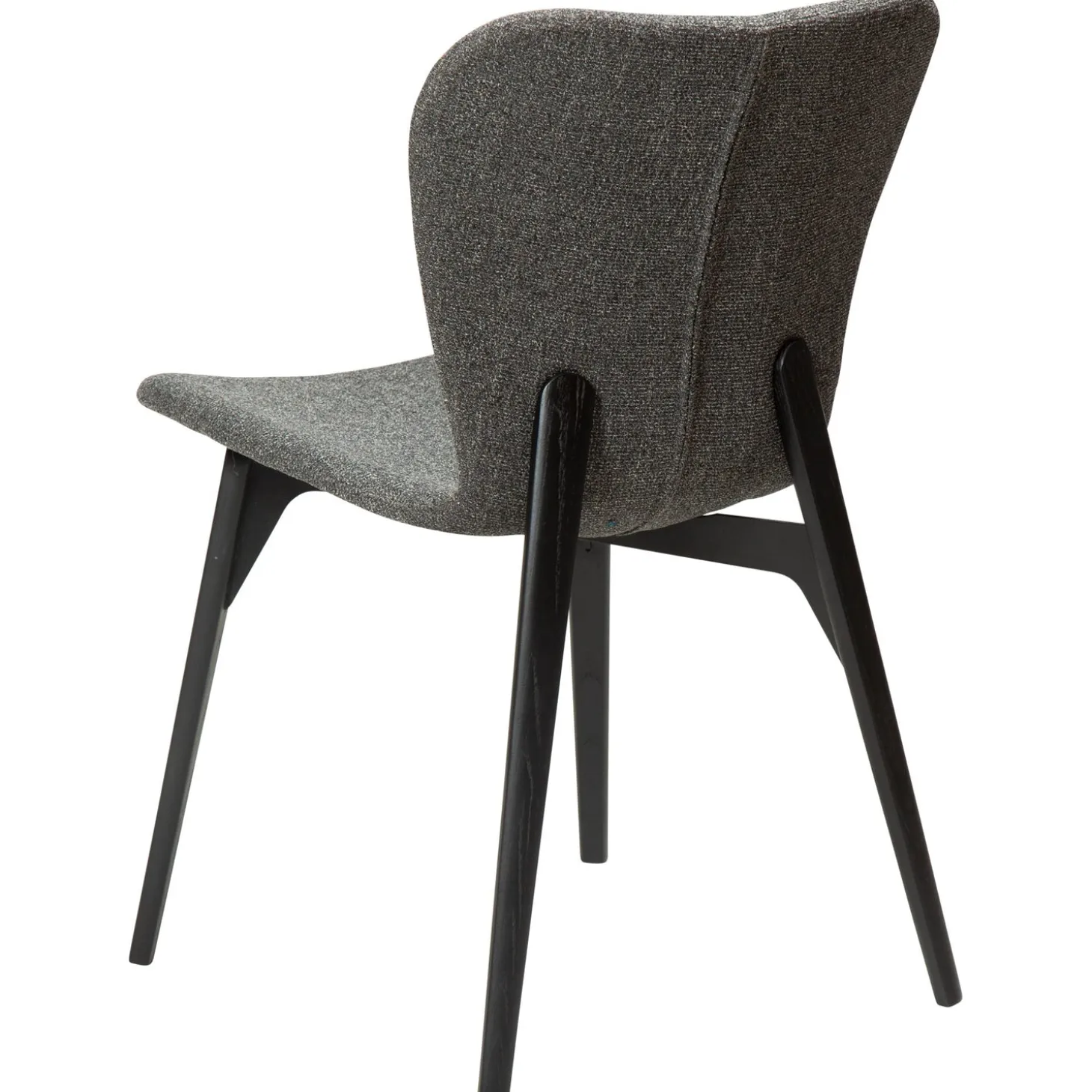 Paragon Stol Pebble Grey Bouclé, Black Ash