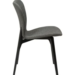 Paragon Stol Pebble Grey Bouclé, Black Ash