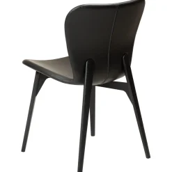 Paragon Stol Vintage Black Art.Leather, Black Ash