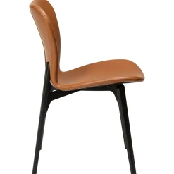 Paragon Stol Vintage Light Brown Art.Leather, Black Ash