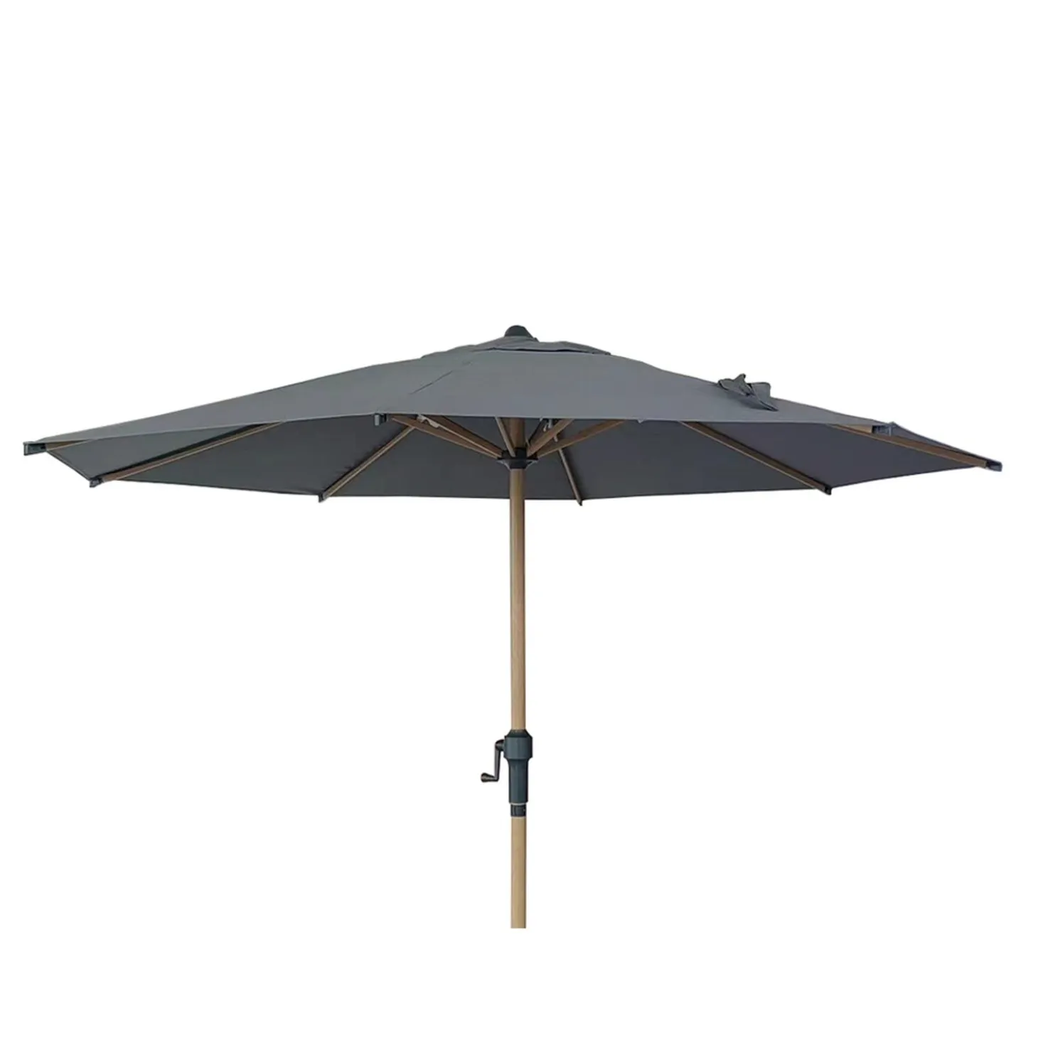 Parasoll 300 cm Mörkgrå