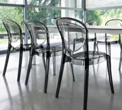 Parisienne stol Smoke Grey