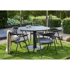 Peace Utebord Rund 110 cm Antracit