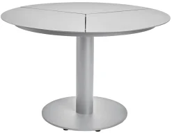 Peace Utebord Rund 110 cm Light Grey