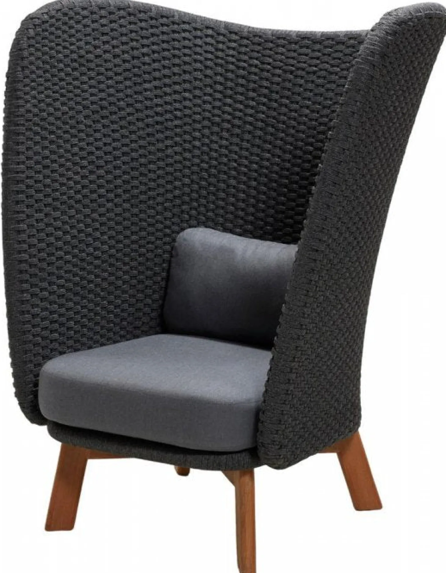 Peacock Wing Fåtölj Grå