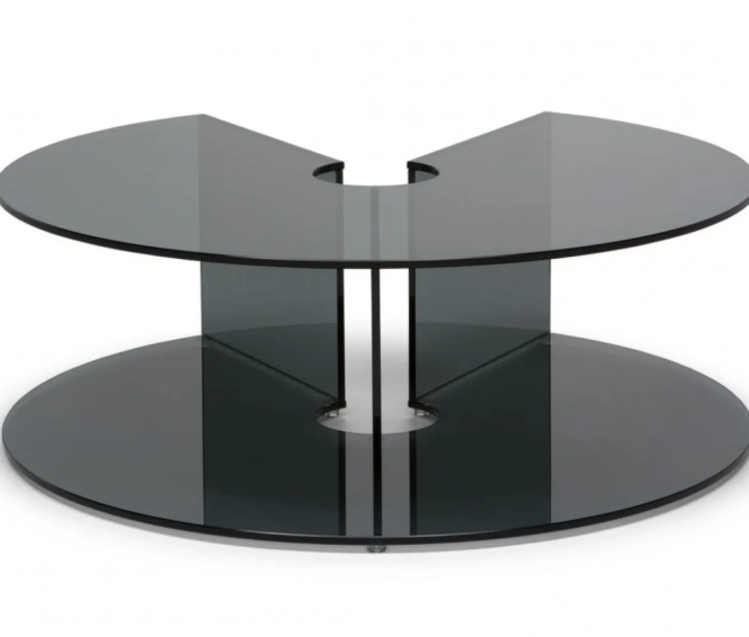 Pepe Soffbord Glas 90cm Smoke