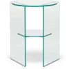 Pepe Soffbord Glas 40cm Transparent