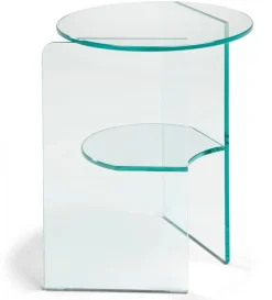 Pepe Soffbord Glas 40cm Transparent