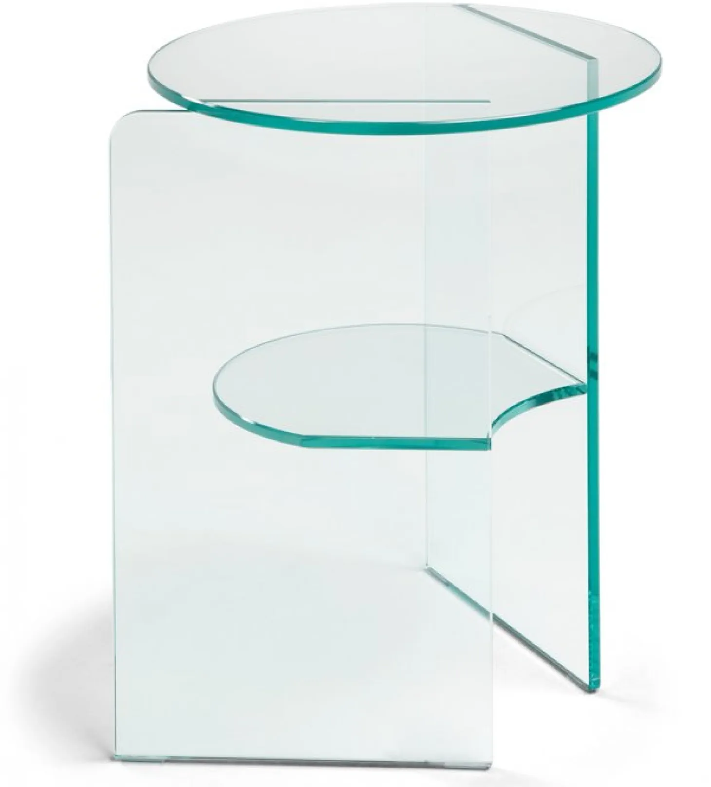 Pepe Soffbord Glas 40cm Transparent