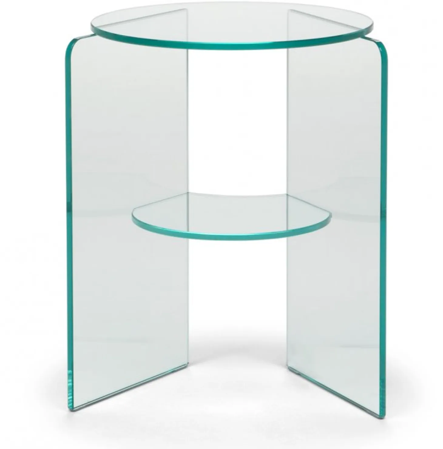 Pepe Soffbord Glas 40cm Transparent