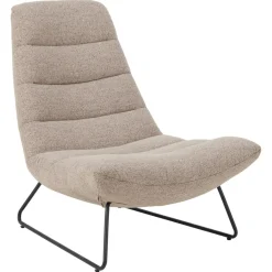 Pessac Loungefåtölj Monza tyg Beige