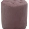Pisa Sittpuff Rosa Sammet