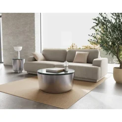Plaza Soffbord 80 cm Grå