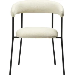 Plenti Stol Bone White, Black