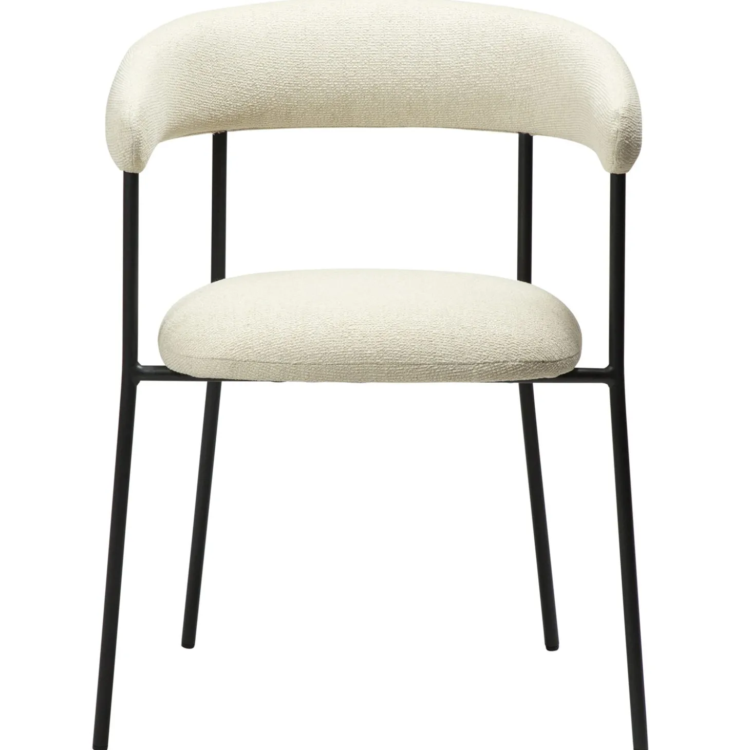 Plenti Stol Bone White, Black