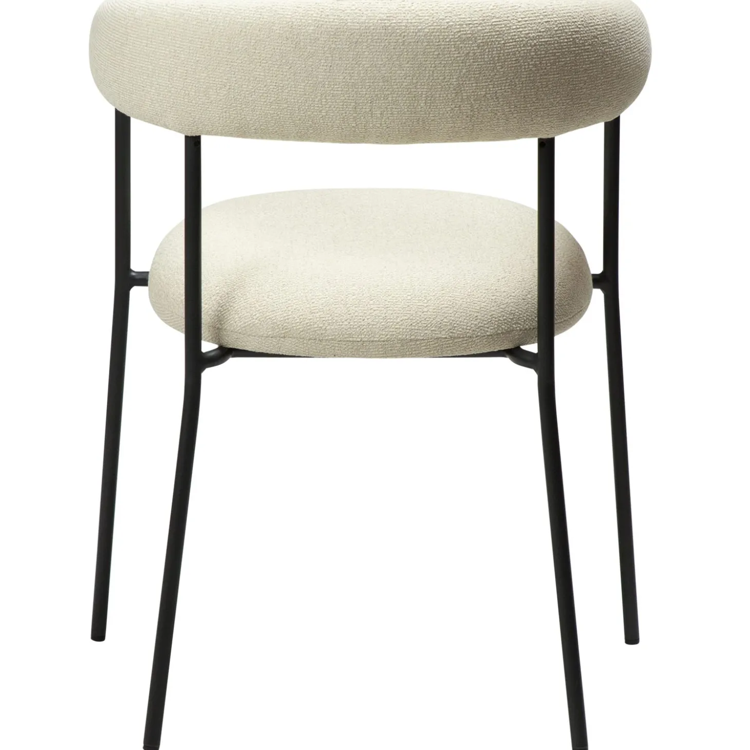 Plenti Stol Bone White, Black