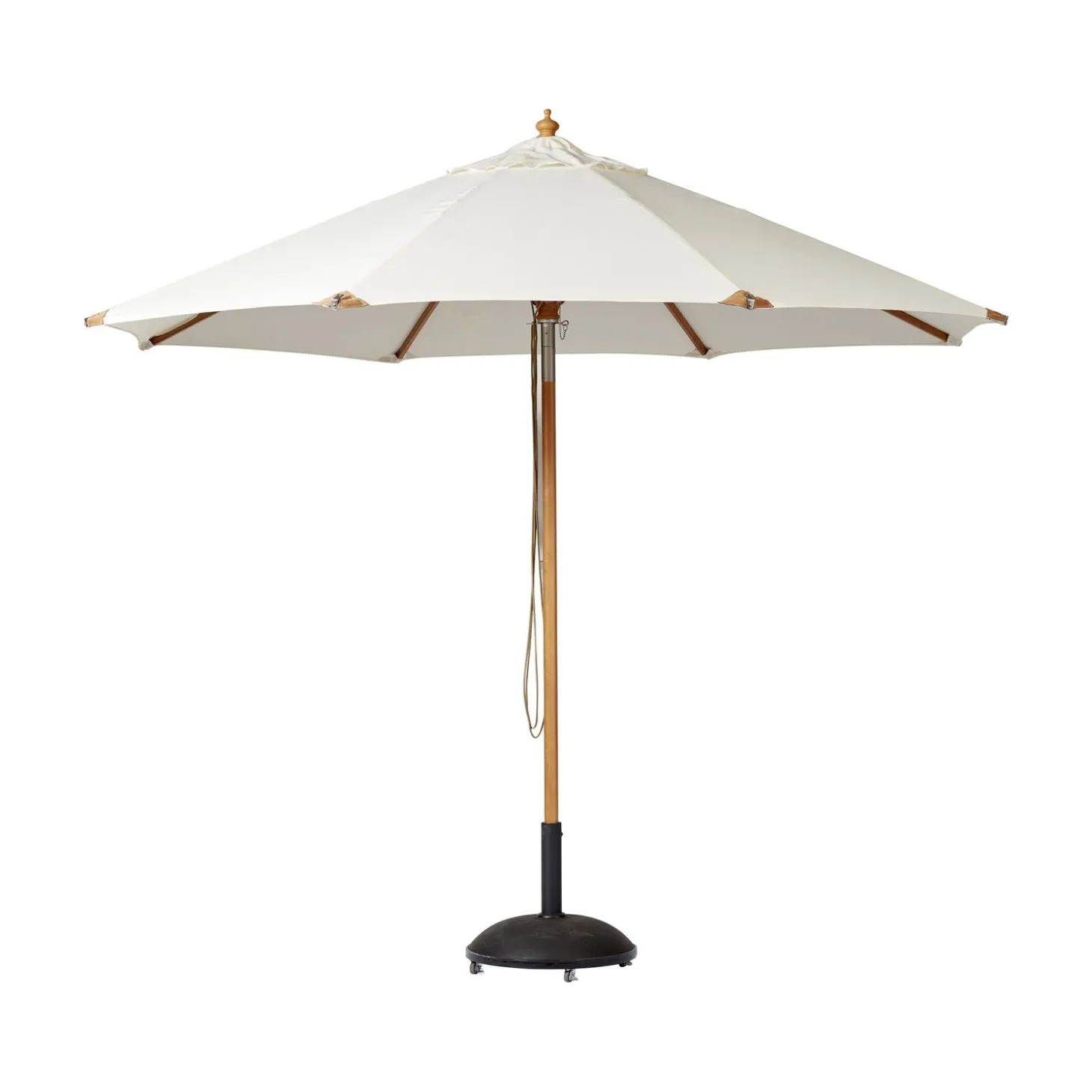 Pomi Parasoll Olefinduk Ø3,3 m Off-white