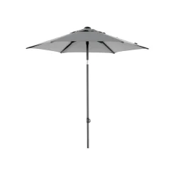 Poppi Parasoll 200 cm Antracit/Grå