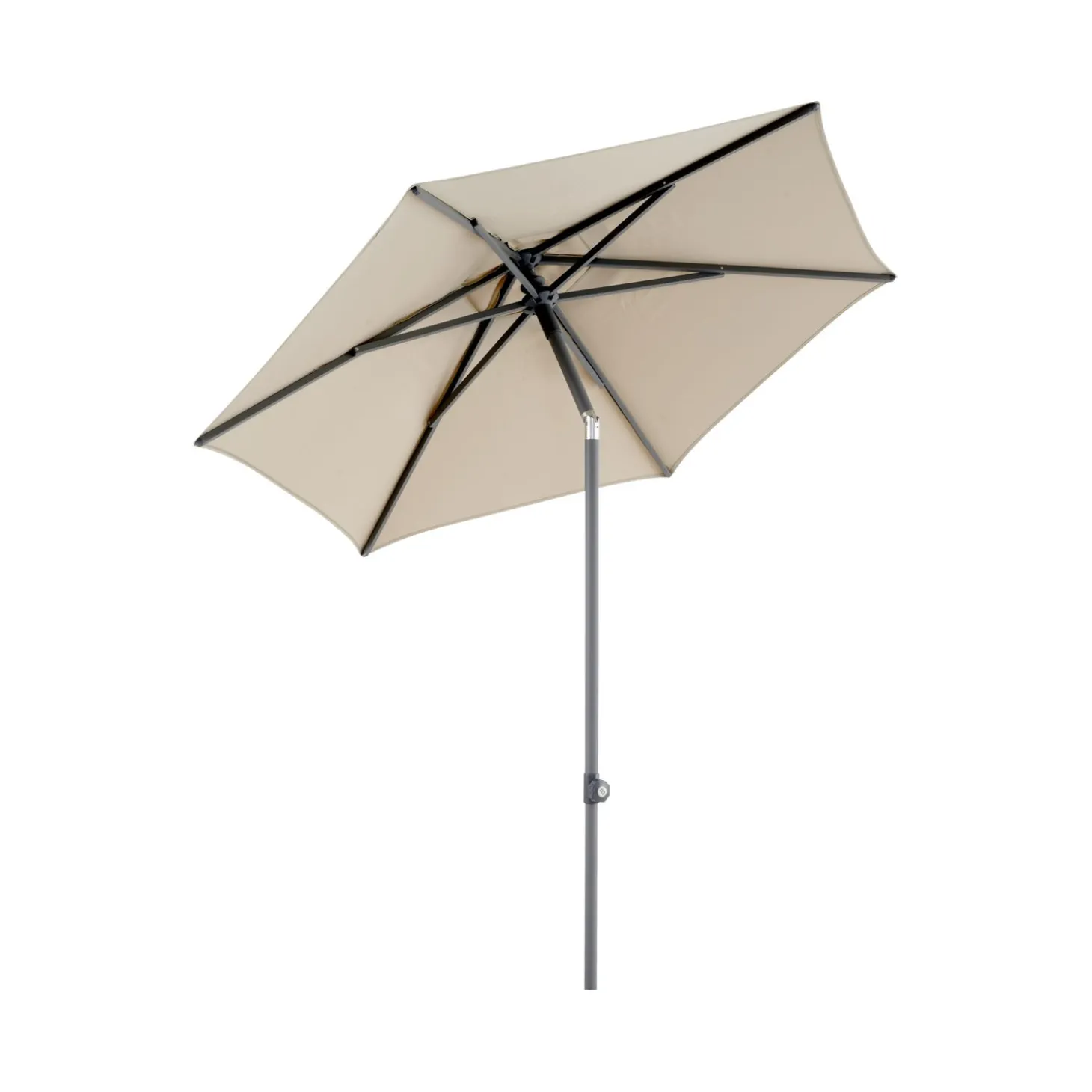 Poppi Parasoll 200 cm Champagne