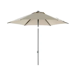 Poppi Parasoll 250 cm Champagne
