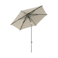 Poppi Parasoll 200 cm Taupe