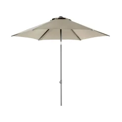 Poppi Parasoll 250 cm Taupe
