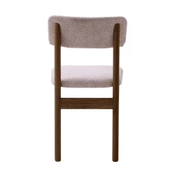 Portofino Stol Beige, Espresso Ek