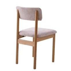 Portofino Stol Beige, Naturlig Ek