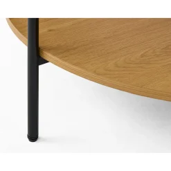 Powis Soffbord Ø84 cm Tawny Natural
