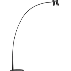 Puls Golvlampa 2 Svart Matt