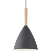 Pure 20 cm Taklampa Grå